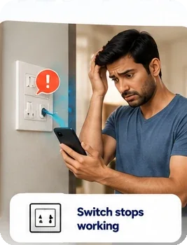 Switch stops working